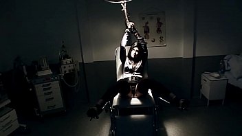 Pain clinic receives special patients to relive the pain and pleasure. Madison Parker humiliated, kissing doc shoe, sucking his toes, and her cunt penetrated with doc foot.