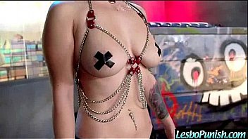 Lesbians Girl (katrina & lezley) In Sex Punishing Tape movie-28