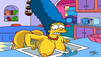 The Simpsons Hentai - Marge Sexy (GIF)