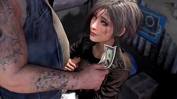 Ada Wong Homeless Handjob for Cash