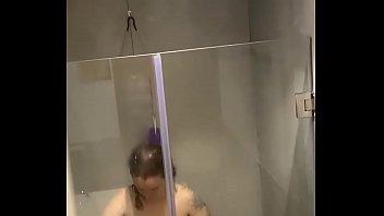 Hostal women taking shower