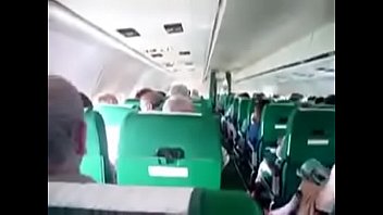 new girl getting naked on the plane see full video here: 