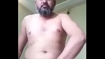 Desi muslim daddy on cam