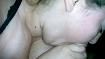 big slut getting mouth fucked my by boyfriend, blows load all over his face lol
