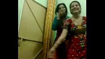 Two indian girls dancing