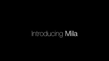Lovable whore Mila K. bought her first sex toy