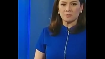 Pia Hontiveros Big tits MILF Reporter