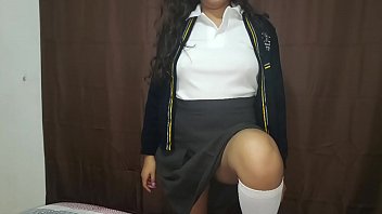 putita colegiala coge a su maestro por una calificación