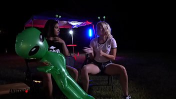 Two Whores Fucked Outside of Area 51 - Amateur Boxxx