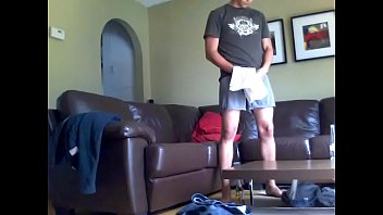 straight jock masturbates with me hidden cam