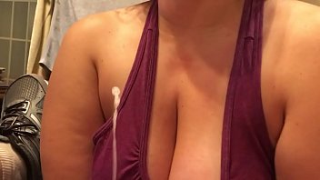 Wife Jerking Me Off On Her Red Tank Top