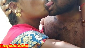 Sexy tamil teen Training in Forest with kissing fingering and fucking with Stranger