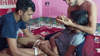 The bengali gets fucked in the threesome, of course. But not only the black girl gets fucked, but also the two guys fuck each other in the tight pussy during the village Bi threesome. The slut and the guys enjoy fucking each other in the threesome