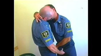 Cops  sucking cocks and fucking in ass during duty