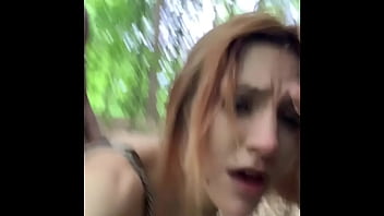 We get caught fucking in the forest oops