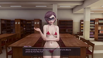 3d animation Helen Parr (The Incredibles) porn - glans tease fetish & hard blowjob for my dick and cum