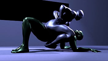 Alien and Goo Girl Sex