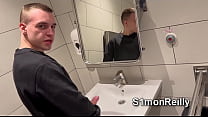 Public Cruising - Inviting Straight Guy to public Mall toilet