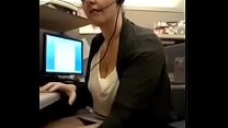 Slutty milf fingers herself at her job - www.tubeempire.site