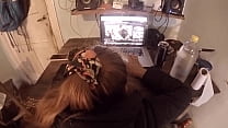 Watching xvideo and fucking her tight ass