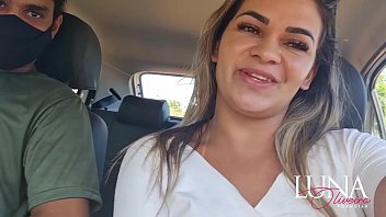 UBER  gozou na boquinha de Luna Oliveira em troca de carona.