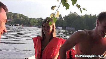 Two Guys Want Blowjobs On A Boat